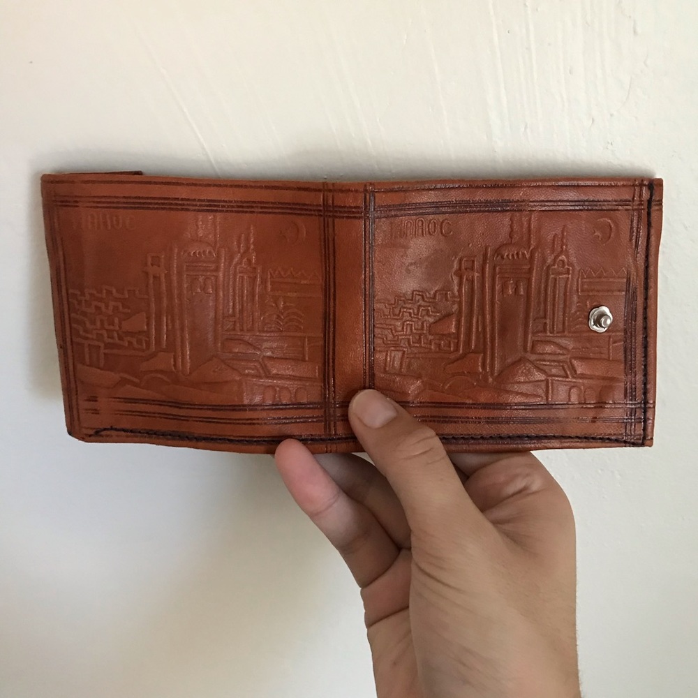 Vintage handmade wallet